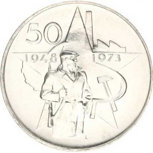 Údobí let 1953-1993, 50 Kčs 1973 - Vítězný únor