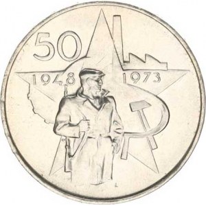 Údobí let 1953-1993, 50 Kčs 1973 - Vítězný únor