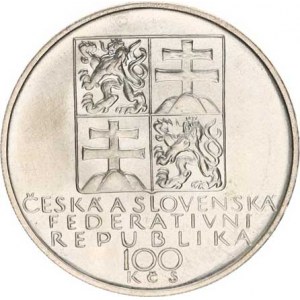 Údobí let 1953-1993, 100 Kčs 1991 - Antonín Dvořák