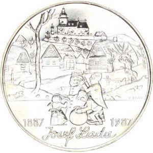 Údobí let 1953-1993, 500 Kčs 1987 - Josef Lada kapsle