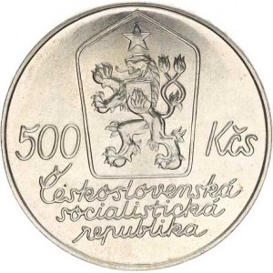 Údobí let 1953-1993, 500 Kčs 1987 - Josef Lada