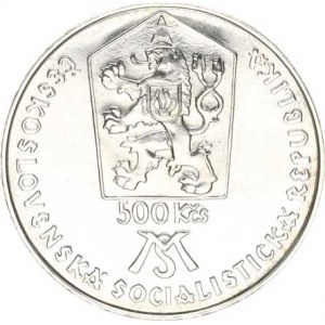Údobí let 1953-1993, 500 Kčs 1988 - Matice Slovenská