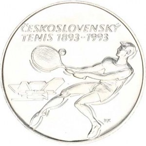 Údobí let 1953-1993, 500 Kčs 1993 - Tenis