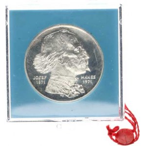 Údobí let 1953-1993, 100 Kčs 1971 - Mánes orig. etue s červenou plombou
