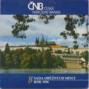 Česká republika (1993-), Ročníková sada mincí 1996 - ČNB (14 188 ks)