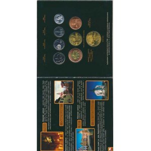 Česká republika (1993-), Ročníková sada mincí 2006 + žeton - Seznam světového dědictví (