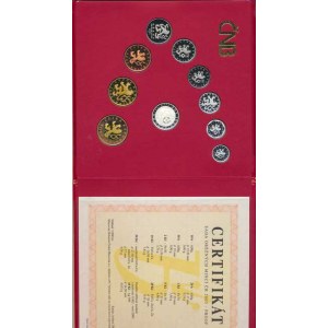 Česká republika (1993-), Ročníková sada mincí 2003 - + Ag medai1e 10.výr. české mincovny