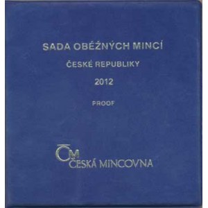 Česká republika (1993-), Ročníková sada mincí 2012- +Ag medaile Motiv bankovky 1 000 Kč