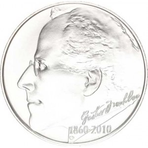 Česká republika (1993-), 200 Kč 2010 - Gustav Mahler (9 395 ks) kapsle +certifik
