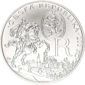 Česká republika (1993-), 200 Kč 2012 - Rudolf II. - 400. výr. úmrtí (8 100 ks) kaps