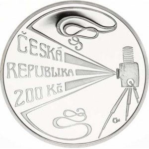 Česká republika (1993-), 200 Kč 2008 - Viktor Ponrepo orig.etue, kapsle +certifik
