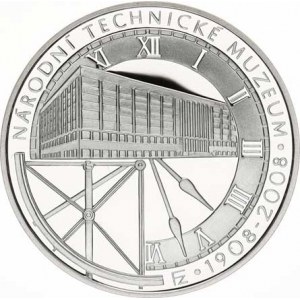 Česká republika (1993-), 200 Kč 2008 - Národní technické muzeum orig.etue, kapsle