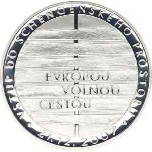Česká republika (1993-), 200 Kč 2008 - Vstup do schengenského prostoru orig. etue, k