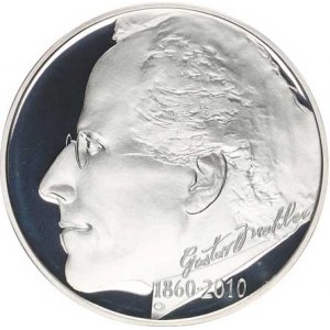 Česká republika (1993-), 200 Kč 2010 - Gustav Mahler orig.etue, kapsle +certifikát