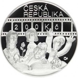 Česká republika (1993-), 200 Kč 2010 - Karel Zeman orig. etue, kapsle +certifikát