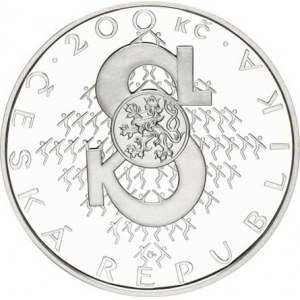 Česká republika (1993-), 200 Kč 2012 - 150. výr. založení Sokola orig. etue, kapsle