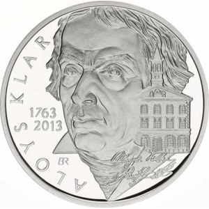 Česká republika (1993-), 200 Kč 2013 - Aloys Klar kapsle, orig. etue +certifikát