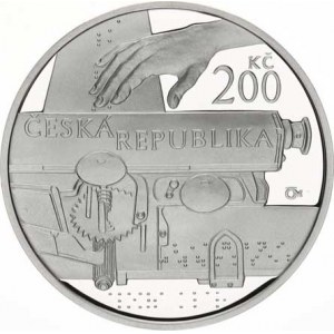 Česká republika (1993-), 200 Kč 2013 - Aloys Klar kapsle, orig. etue +certifikát