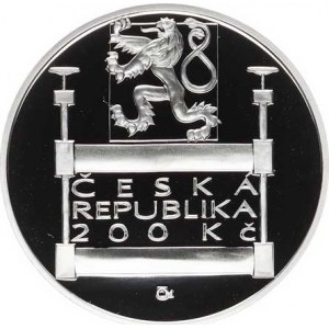 Česká republika (1993-), 200 Kč 2017 - Sdružení Hollar kapsle, orig. etue +certifi