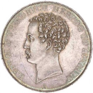 Anhalt-Dessau, Leopold Friedrich (1817-1871), 2 Tolar spolkkový (3-1/2 gulden) 1846 A KM 13 RR