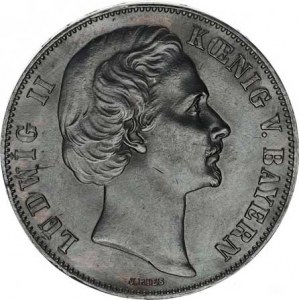 Bavorsko, Ludwig II. (1864-1886), Tolar spolkový 1871 - vítězství v franc. - pruské válce KM