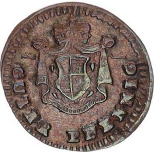 Brandenburg - Bayreuth, Friedrich (1735-1763), 1 Pfennig 1752 CLR KM 206; Slg. Wilm. 781