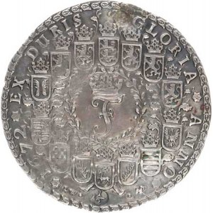 Brunsw-Luneb-Calenberg, Johann Friedrich (1665-1679), 1 1/2 Tolar 1672 LW KM 131.3; Dav LS206 RR