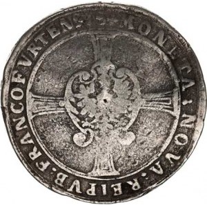 Frankfurt, Tolar 1641 AM - s tit. Ferdinanda III. Dav. 5294; KM 88,3