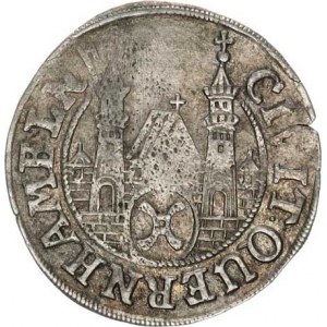 Hameln - město, VI Mariengroschen (1/6 tolaru) 1668 RR 5,506 g