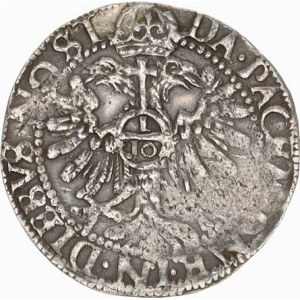 Ost Friesland, Enno III. (1599-1626), 1/10 tolaru b.l. RR Sa 3328/1786 4,043g
