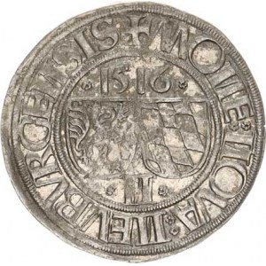Pfalz - Neuburg, Otto Heinrich a Philipp (1508-1548), Batzen 1516 Schulten 2757; Sa 1108/487 3,520