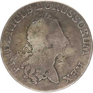 Prusko, Friedrich II.(1740-1786), Tolar říšský 1786 E Cr. 32i
