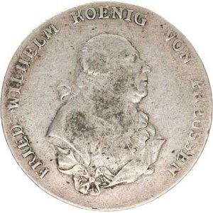 Prusko, Friedrich Wilhelm II.(1786-1797), Tolar 1795 A KM 360.1 R /21,986 g/