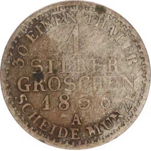 Prusko, Friedrich Wilhelm III.(1797-1840), 1 Silber groschen 1836 A KM 410