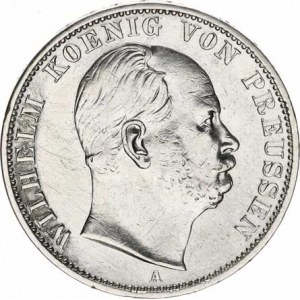 Prusko, Wilhelm I. (1861-1888), Tolar spolkový 1867 A Cr.170a 18,464 g