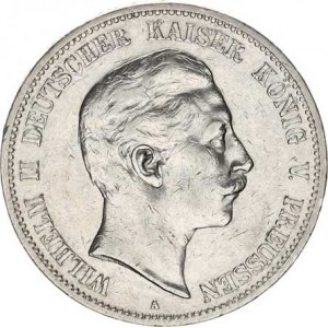 Prusko, Wilhelm II. (1888-1918), 5 Mark 1901 A KM 523, dr. rsy.