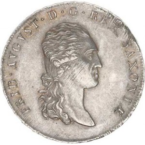 Sasko, Friedrich August I.(1806-1827), Tolar konvenční 1812 SGH Cr.180b 28,057 g, mír. jusz.