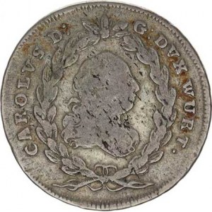 Württemberg, Carolus Eugen (1744-1793), 20 kr. 1774 H KM 432