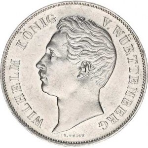 Württemberg, Wilhelm I. (1816-1864), 2 Gulden 1846 KM 595