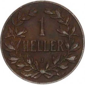 Německá východní Afrika, 1 Heller 1905 J KM 7