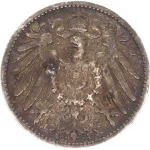 Německo, drobné ražby císařství, 1 Mark 1892 G R
