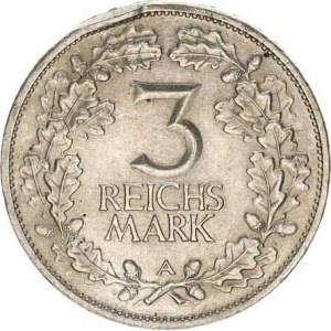 Výmarská republika (1918-1933), 3 RM 1925 A - Rhineland KM 46, hrana