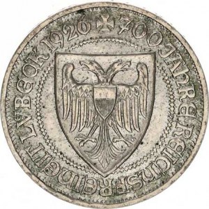 Výmarská republika (1918-1933), 3 RM 1926 A - Lübeck KM 48 R