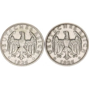 Výmarská republika (1918-1933), 2 RM 1926 E, A 2 ks