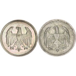 Výmarská republika (1918-1933), 1 Mark 1924 A (2x) KM 42 2 ks