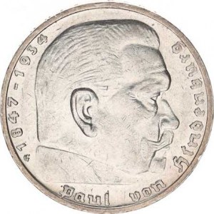 Německo - 3 říše, 1933-1945, 5 RM 1938 G