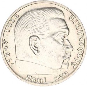 Německo - 3 říše, 1933-1945, 5 RM 1939 J