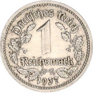Německo - 3 říše, 1933-1945, 1 RM 1937 G R