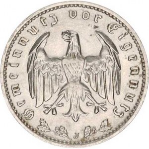 Německo - 3 říše, 1933-1945, 1 RM 1937 J