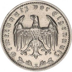 Německo - 3 říše, 1933-1945, 1 RM 1939 E R